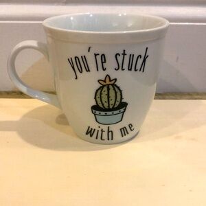 You’re Stuck With Me Cactus Mug